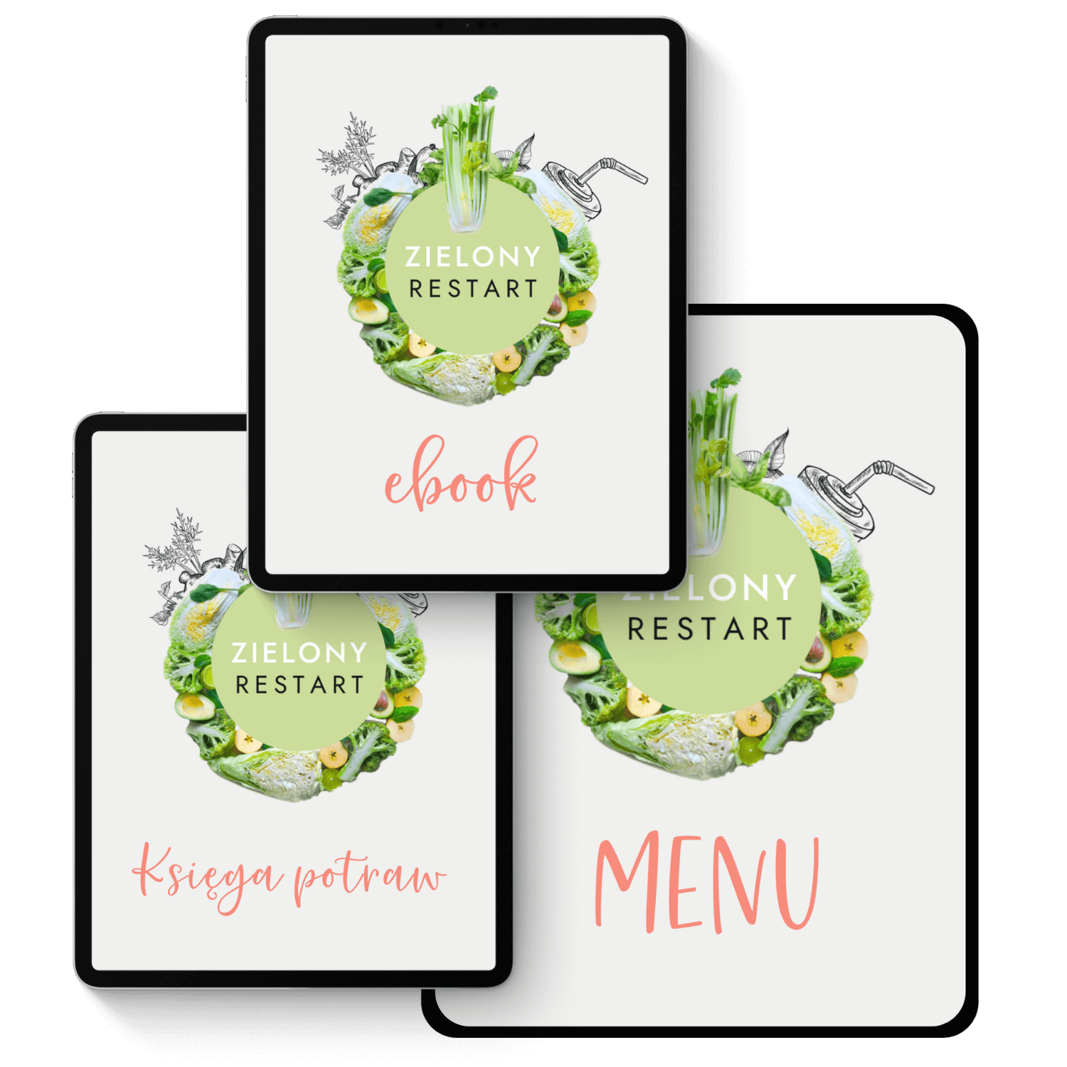 Ebooki zielony restart set